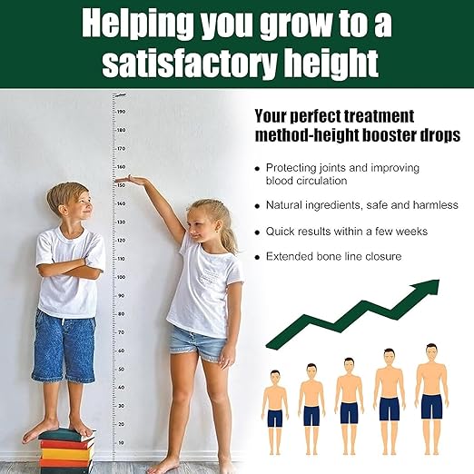 Height Booster Drops (30ml) | Powerful Growth Formula for All Ages