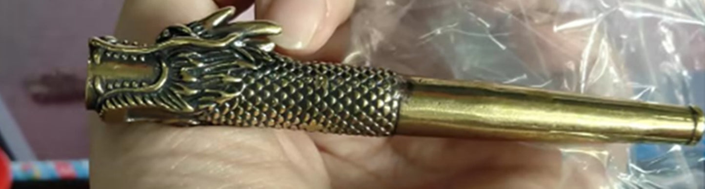 Pure Copper Faucet Cigarette Holder Pipe