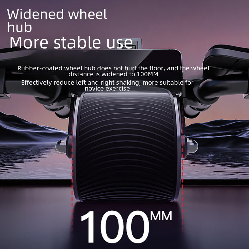 Abdominal Wheel Automatic Rebound Men's And Women's Household Elbow Support Roller Fitness Equipment Abdominal Tinker Abdominal Roll Exercise Abdominal Muscle Training Artifact
