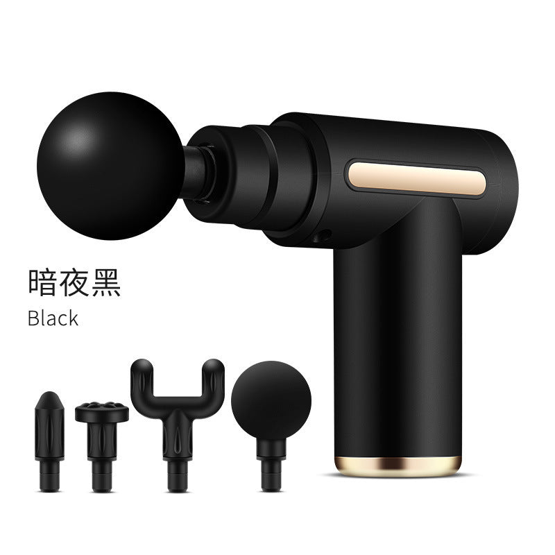 Fascia Gun Muscle Relaxation Massager Smart Mini Vibration Impact Gun Portable Pocket Electric Full Body Massage Gun