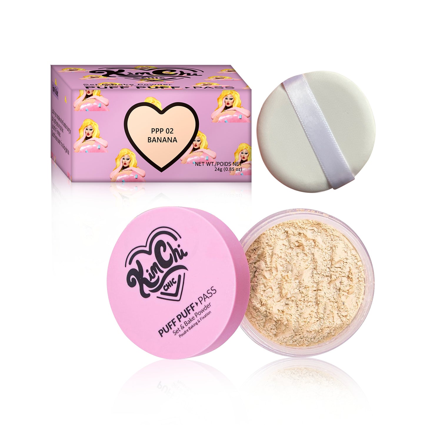 Cross-border New Product Powder Makeup Lightweight Oil Control Matte Breathable Facial Makeup Powder
