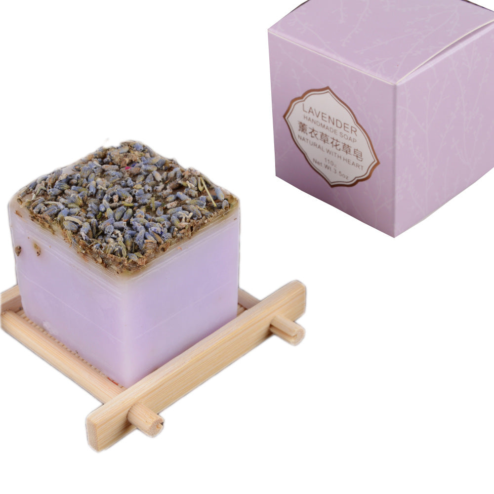 Rose Vegetable Oil Soap Women&#039;s Cleansing Dried Flower Soap Moisturizing Bath Soap Hand Gift Handmade Soap