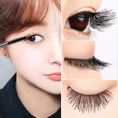 Mascara Double Effect Adjustable Two-in-one Lengthening Thickening Curling Long Eye Lashes Color Cosmetics
