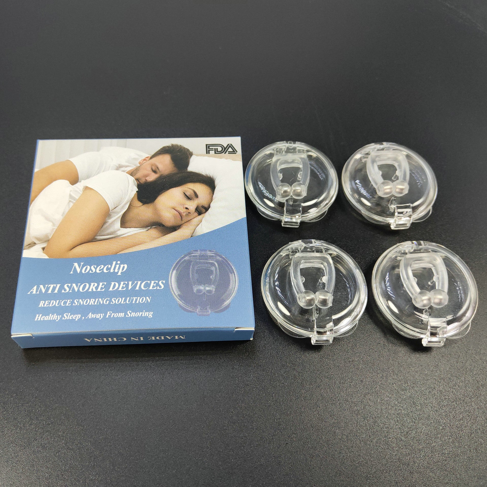 Magnetic Nose Clip Mini Anti-Snoring Device Prevents Snoring Magically