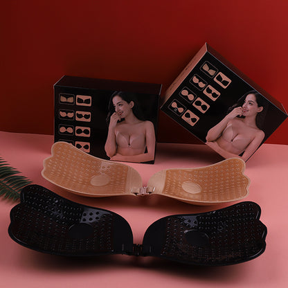 Gathering Invisible Bra Silicone Chest Sticker Thickened Strapless Underwear.