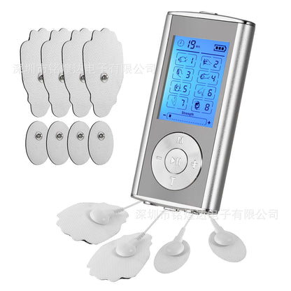 8 Modes TENS Physiotherapy Instrument EMS Cross-border Amazon Charging Mini Low Frequency Meridian Acupuncture Acupoint Massager