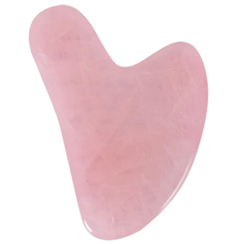 Jade Scraping Board Powder Crystal Scraping Board Facial  Scraping Tablet Heart-shaped Massage Scraping Board Scraping Board
