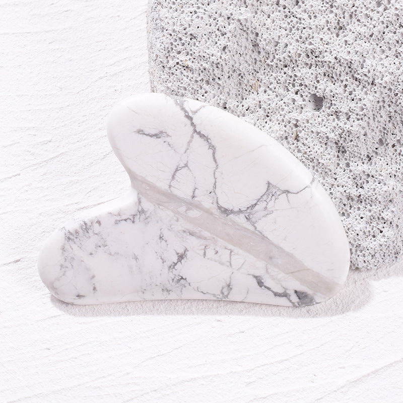 Jade Scraping Board Powder Crystal Scraping Board Facial  Scraping Tablet Heart-shaped Massage Scraping Board Scraping Board