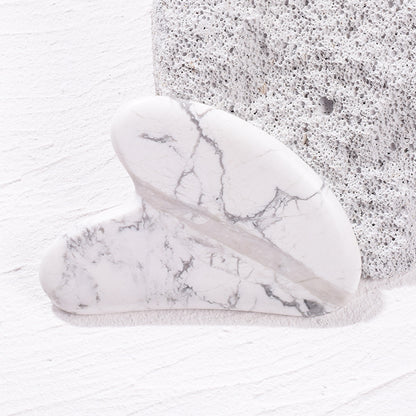 Jade Scraping Board Powder Crystal Scraping Board Facial  Scraping Tablet Heart-shaped Massage Scraping Board Scraping Board
