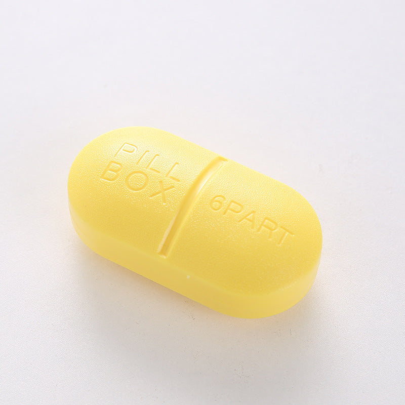 Dispensing Pill Box Sealed Portable