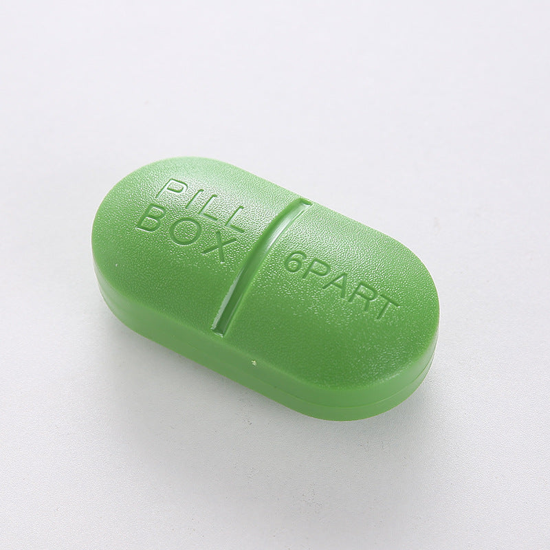 Dispensing Pill Box Sealed Portable