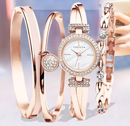 Factory Direct Sales Network Explosion K Watch Annie Four-piece Suit Bracelet Women