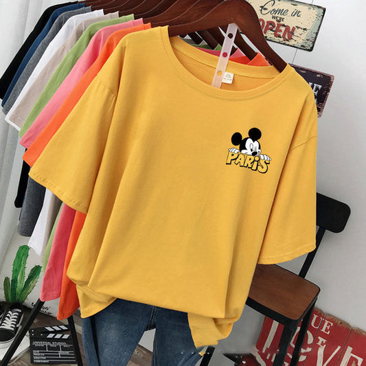 9.9 Stall Supply Women&#039;s Clothing 1688 Summer Women&#039;s Short-sleeved T-shirt 2 Yuan 3 Yuan Foreign Trade Tail Goods Women&#039;s Short-sleeved