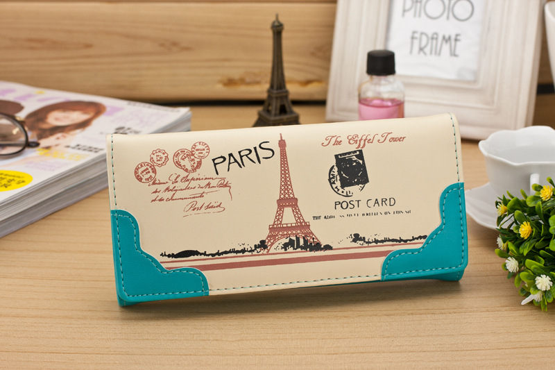 New women&#039;s wallet color printing fashion wallet card wallet