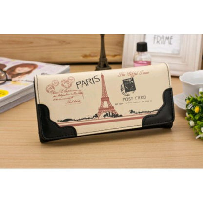 New women&#039;s wallet color printing fashion wallet card wallet