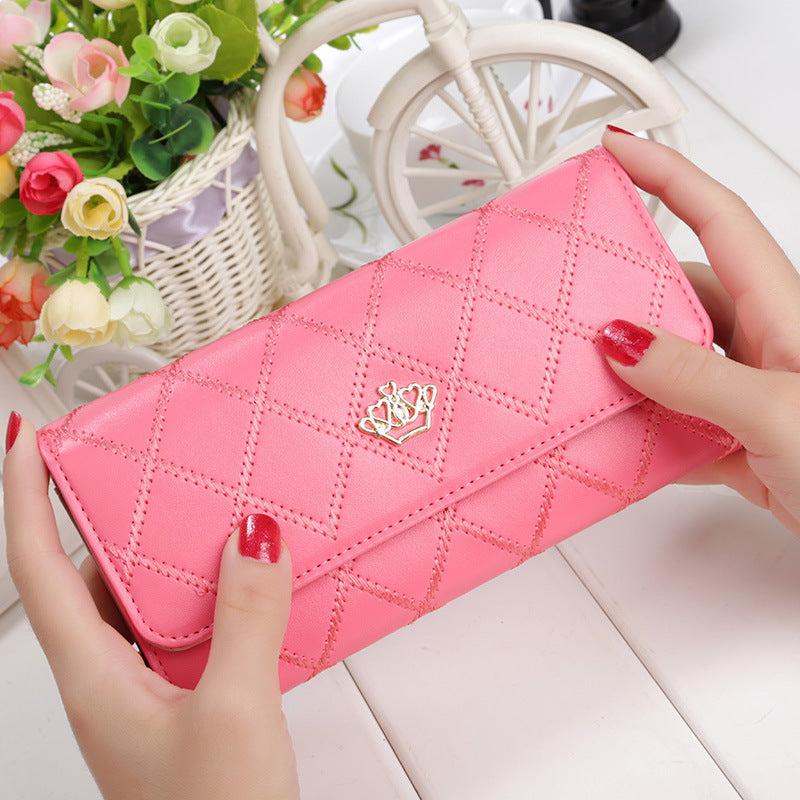 Women&amp;#039;s purse and women&amp;#039;s long Korean version of the Korean plate