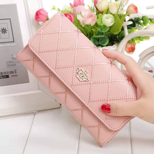 Women&amp;#039;s purse and women&amp;#039;s long Korean version of the Korean plate