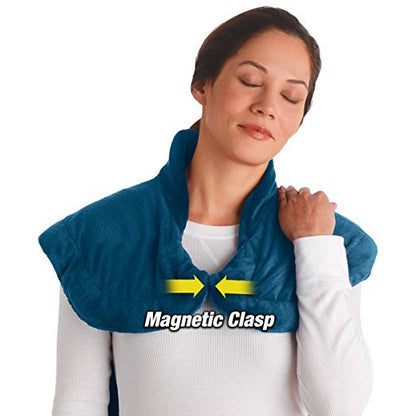 New Thermapulse Relief Massaging Heat Wrap Hot Compress Decompression Massage Shawl