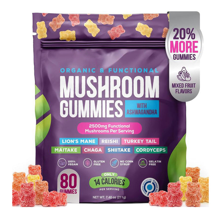 Mushroom Fudge Various Flavors 80 MushroomGummy