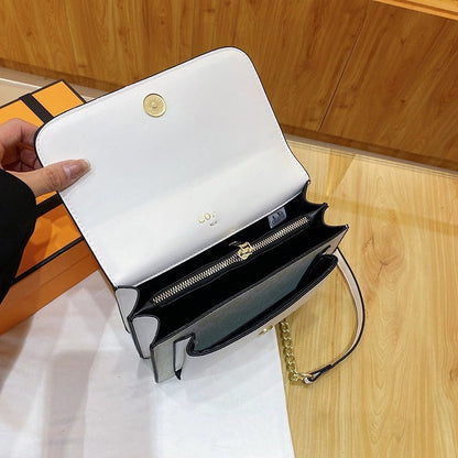 Spring And Summer New Arrival Shoulder Chain Bag Fashionable All-match Tofu Bag Small Square Bag