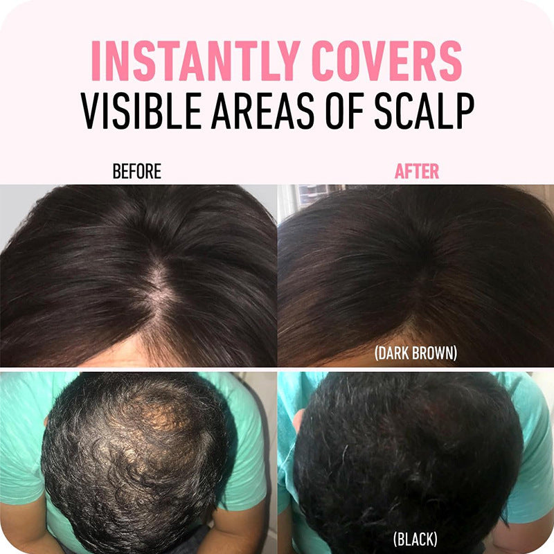 VERONNI Hairline Repair Shadow Powder Cover High Forehead Repair Sideburns Bun Line Shadow Pen Waterproof Hair Replacement