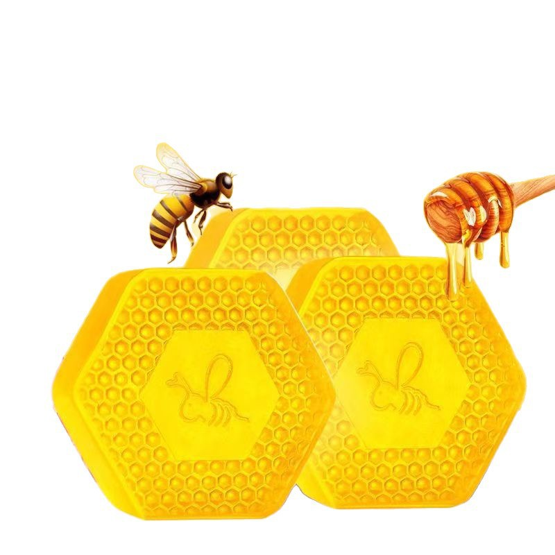 Honey Handmade Soap Face Wash Soap Oil Control Moisturizing Gentle Face Cleansing Bath Essential Oil Soap