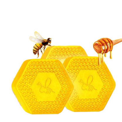 Honey Handmade Soap Face Wash Soap Oil Control Moisturizing Gentle Face Cleansing Bath Essential Oil Soap