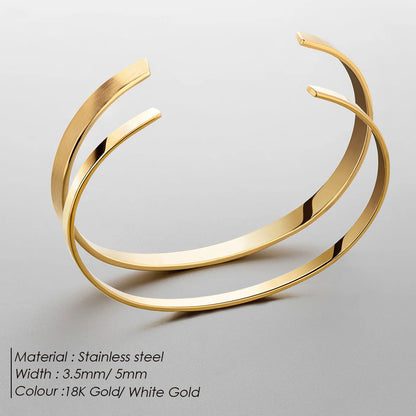 Accessories Cold Wind Bracelet European And American Simple Fashion Open Design Bracelet