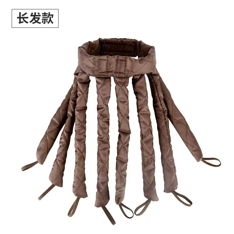 Removable Velcro Eight-claw Hair Curling Wand Sleep Headband Big Wave No Heat No Harming Lazy Sponge Hair Curling Hair