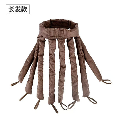 Removable Velcro Eight-claw Hair Curling Wand Sleep Headband Big Wave No Heat No Harming Lazy Sponge Hair Curling Hair