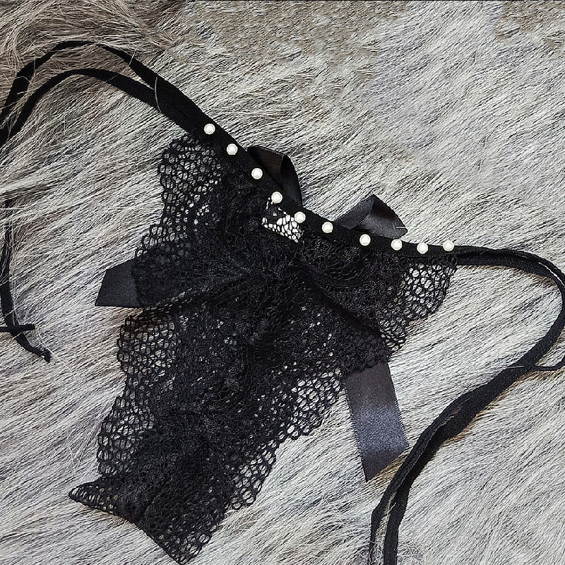 European And American Lace Sexy Panties, Beaded Plus Size Strap Bra, No Steel Ring, Small Chest, Women&amp;#039;s Underwear Set