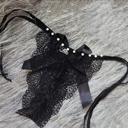 European And American Lace Sexy Panties, Beaded Plus Size Strap Bra, No Steel Ring, Small Chest, Women&amp;#039;s Underwear Set