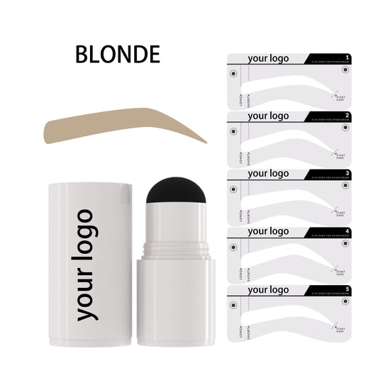Hot Eyebrow Seal Long-lasting Anti-sweat Eyebrow Cream Hairy Line Shade Filling Suit