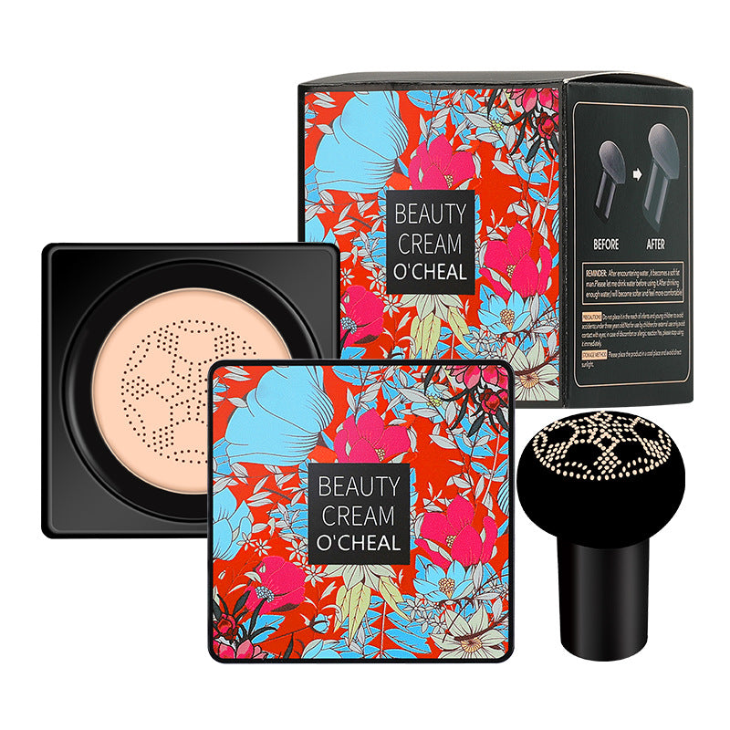 Mushroom Air Cushion Bb Cream Snail Mushroom Air Cushion Cc Cream Beauty Skin Care Makeup