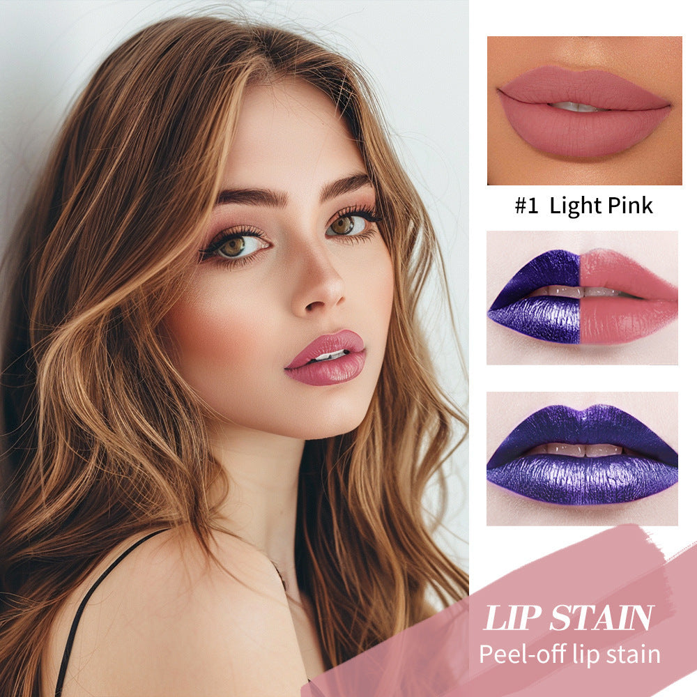Makeup Lakerain Tear Lip Gloss Matte Matte Lip Glaze Easy To Paint Color Is Not Easy To Fade Tear Good Skin Color
