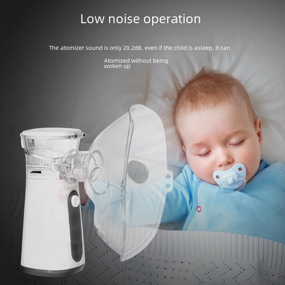 Handheld Medical Ultrasonic Inhalation Nebulizer Household Children&#039;s Phlegm Cough Compression Micromesh Atomizer