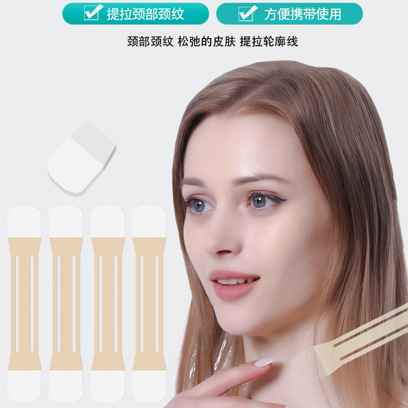 Neck Line Lifting Patch Desalinates Neck Fine Line To Enhance Neck Temperament Portable Comfortable Tightening Skin Invisible Skin Color