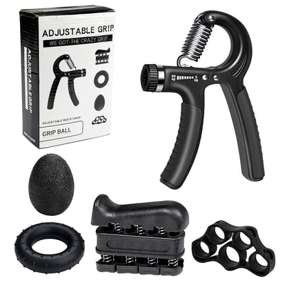 Adjustable Grip Suit Five-finger Tension Exerciser Wrist Trainer Fitness Five-piece Set