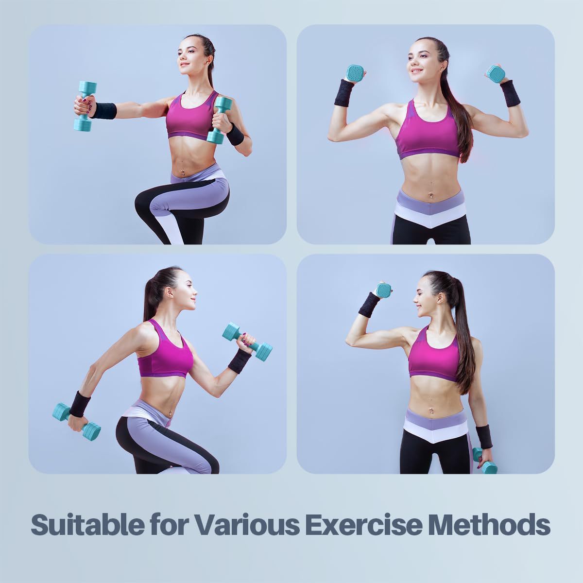 Detachable Dumbbell Women&#039;s Fitness Household Public Room Set Thin Arm Weight Loss Equipment Adjustable Weight Small Dumbbell