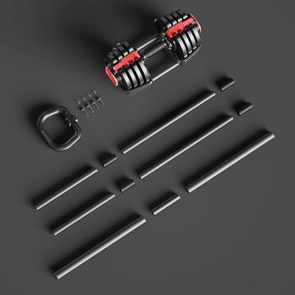 Fitness Equipment Fitness Home Dumbbell Piece Women&#039;s Kettle Bell Barbell Dumbbell Combination Suit Multi-gear Adjustable Dumbbell