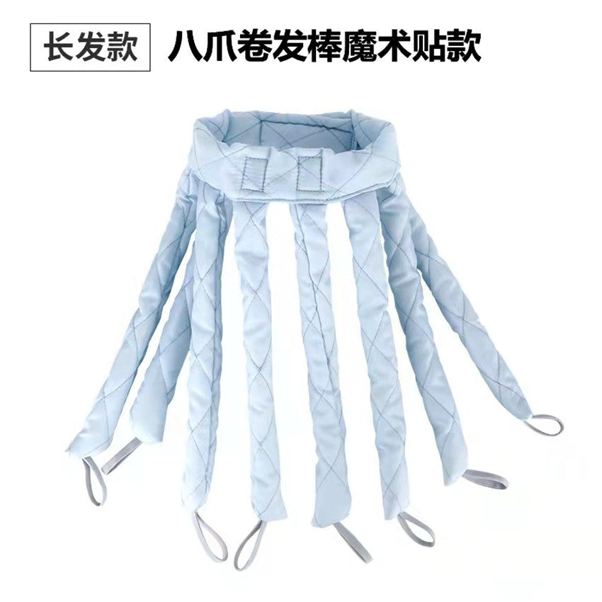 Removable Velcro Eight-claw Hair Curling Wand Sleep Headband Big Wave No Heat No Harming Lazy Sponge Hair Curling Hair