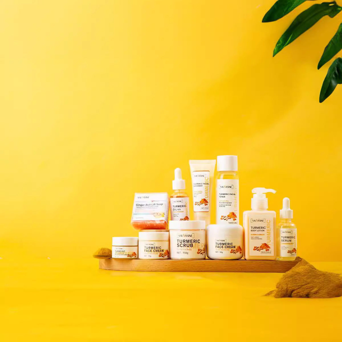 Turmeric 10-piece Set Skin Care Set