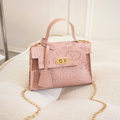 Embossed Handbag