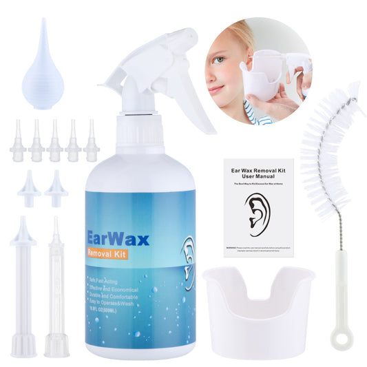 Cross-border Amazon Ear Washing Set Ear Washing Device Tool Set 500ml Ear Washing Artifact Wholesale