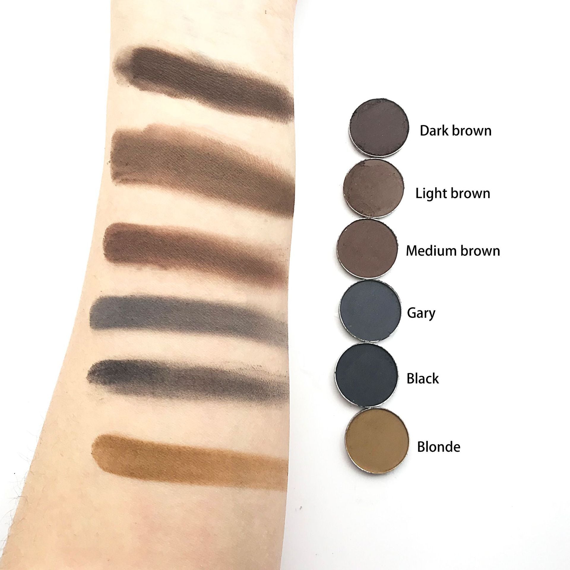 Hot Eyebrow Seal Long-lasting Anti-sweat Eyebrow Cream Hairy Line Shade Filling Suit