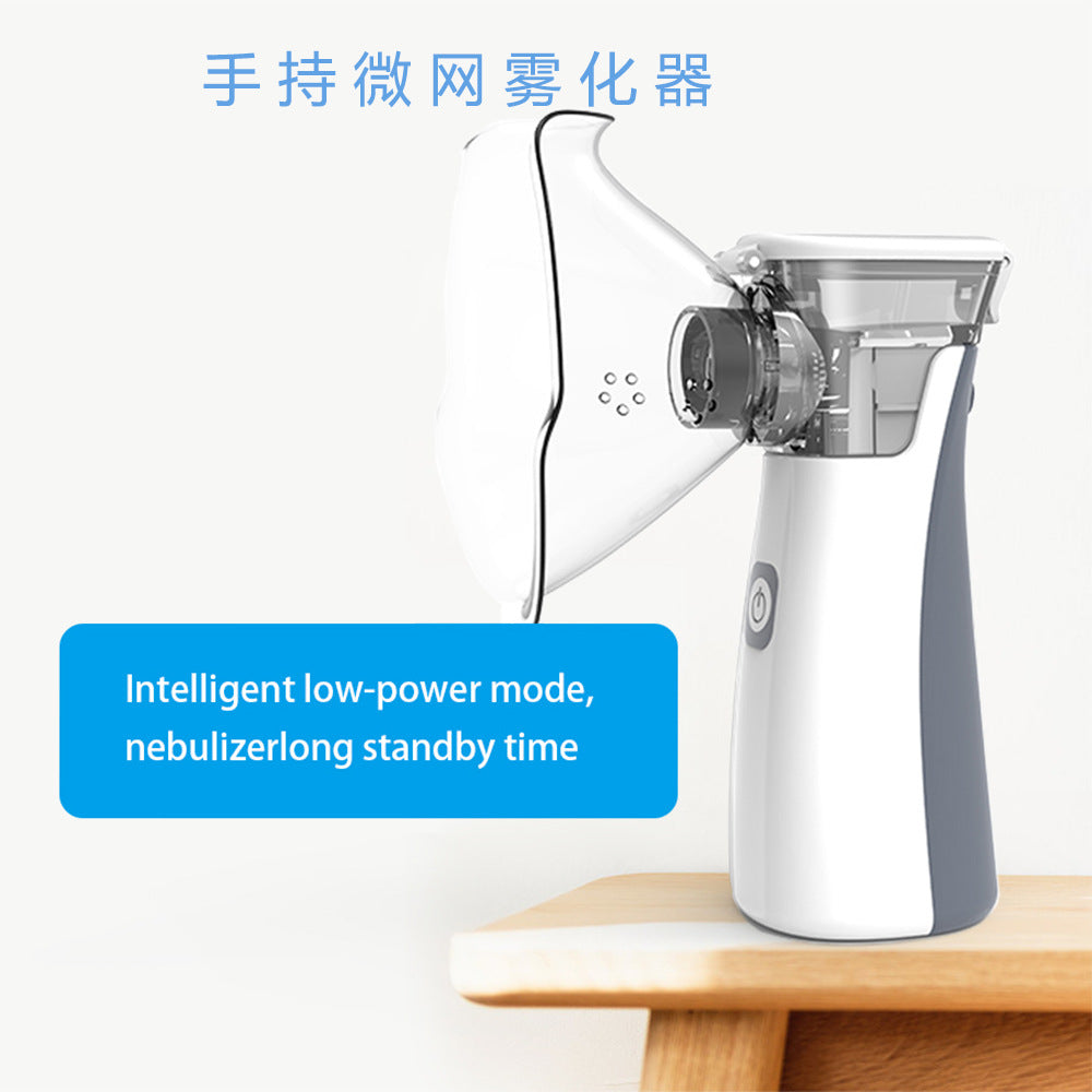 Spot Handheld Nebulizer Household Children Nebulizer Mute Nebulizer Humidifier Ultrasonic Micro-mesh Nebulizer