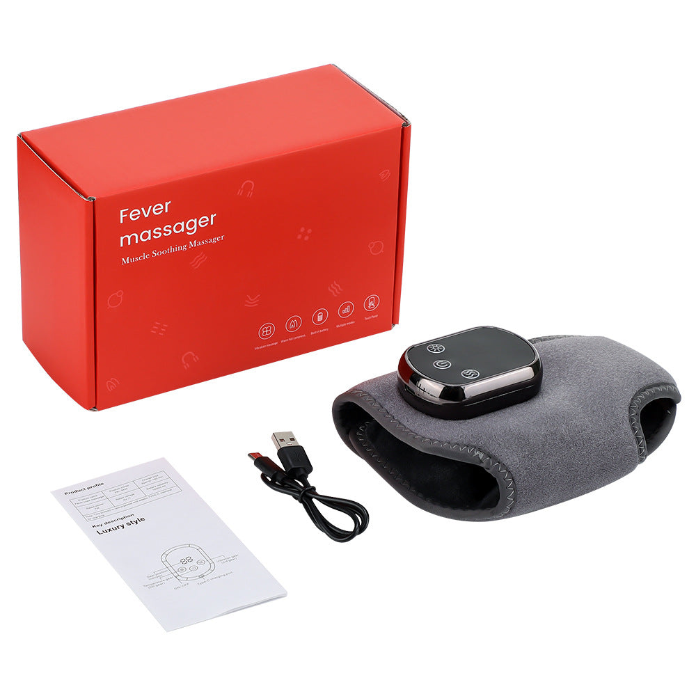New Rechargeable Ankle Protection Hot Compress Massage Relaxation Ankle Support Joint Electric Foot Massager