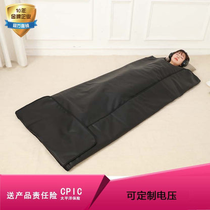 Source Manufacturers Far Infrared Black Sweat Steaming Blanket Sweat Blanket Sauna Blanket 110V Cross-border E-commerce Mihigh