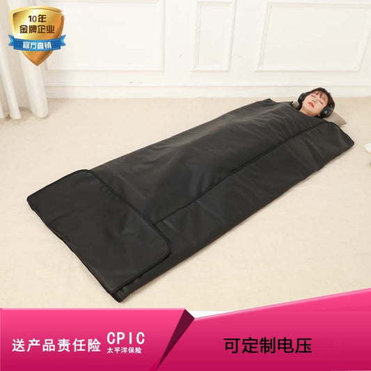 Source Manufacturers Far Infrared Black Sweat Steaming Blanket Sweat Blanket Sauna Blanket 110V Cross-border E-commerce Mihigh