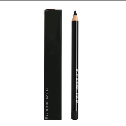 Neutral Logo-free Wooden Pole Matte Waterproof And Sweat-proof Black Brown Eyeliner Pencil